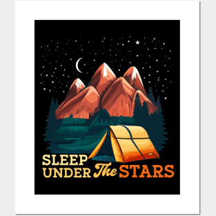 Sleep under the stars Posters and Art